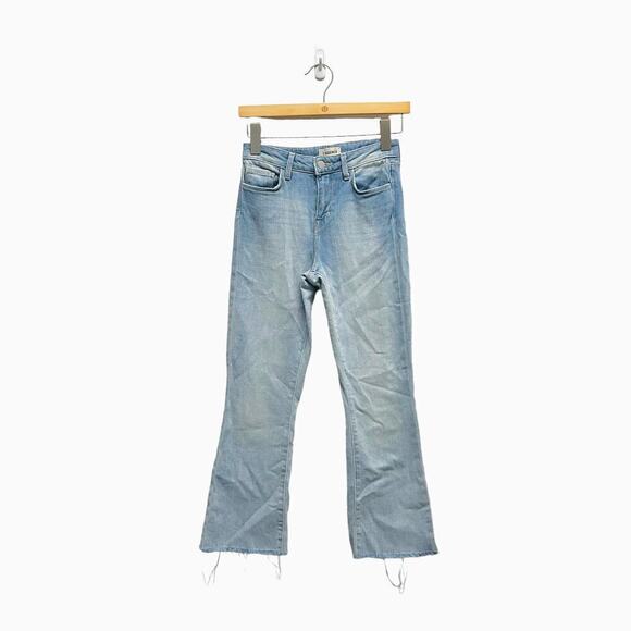 L'AGENCE Kendra H/R Crop Flare Jeans in‎ Indio Women’s Size 24 - Picture 2 of 11